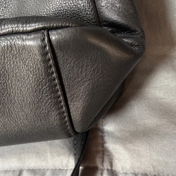 HOBO Black weaved soft pebbled Leather Shoulder Bag - Picture 7 of 16